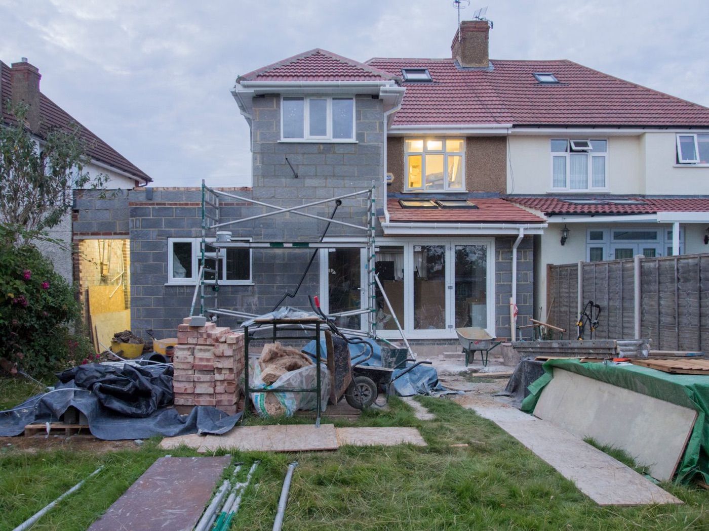 Woning met een opbouw die extra woonruimte toevoegt